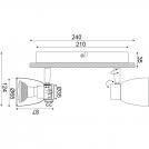 ACA LIGHTING - Spot Luminaires GN542CWW (1)