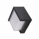 V-TAC - 7W LED Wall Light Sami-Frame Black Square 3000K SKU: 218610 VT-831