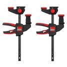 BESSEY - Стяги и разпънка за дърво с лост 2бр за една ръка 75кг EZR 150/60 пластмасова ръкохватка  EZR15SET