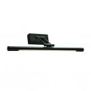 ACA LIGHTING - wall luminaire  PN10LEDW504BK ^WALL MOUNTED LIGHTING LED 12W 4000K 780LM BLACK METALLIC50X6X19CM RIO 