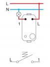 TEM - Бутон NO 16A 1M, Modul SM11 (1)