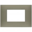 VIMAR - 09673.13 cover plate - 3 centered module matt clay color NEVE UP