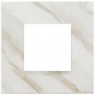 VIMAR - 22642.51 - Plate 2M marbl.stoneware white Calacatta