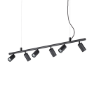 IDEAL LUX - Спот  DYNAMITE SP6 NERO 231396 GU10 max 6 x 28W