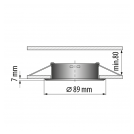 ULTRALUX - LVSBRGU10WH Ceiling downlight round, fixed, white, IP44 (3)