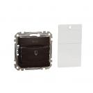 SCHNEIDER ELECTRIC - SDD181121 Sedna Design & Elements key card, 10A, screwless connection, wenge