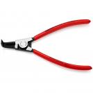 KNIPEX - Зегер клещи 170мм, ъгъл 90° с пружина червена ръкохватка, за валове 12-60мм - заострен край 1,8мм 4621A21