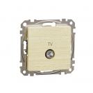 SCHNEIDER ELECTRIC - SDD180478 Sedna Design & Elements - TV Rosette 10db, intermediate, birch