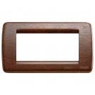 VIMAR - 16754.57 - Rondò plate 4M wood teak