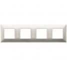 VIMAR - 14669.21 - Plate 8M (2+2+2+2) 71mm matt nickel