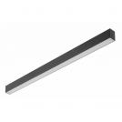 GTV Lighting - Suspended LED luminaire LUNA 40W 3200lm AC220-240V 50/60Hz 100° IP20 black LD-LUN40WNB-00-A