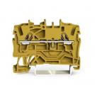 WAGO - Terminal YELLOW 2.5mm2 SCREWLESS TOPJOB® S  2002-1206