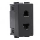 ELMARK - 27007SA - DOUBLE PIN SOCKET ANTHRACITE LECCE 