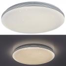 RABALUX - Влагозащитен плафон  Ø48, В:7 см.   75063   TOMA ⚡ LED 40W ⚡ 2800 Lm ⚡ 4000К ⚡ 230V ⚡ IP44 ✴ Хром/Бял