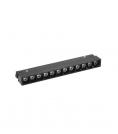 VITO - LED МАГНИТЕН ЛИНЕЕН ПРОЖЕКТОР MAGNA-S2 18W 1440Lm 3000K (ТОПЛА СВЕТЛИНА) 36⁰ 330x22x25mm 48V ЧЕРЕН ЦВЯТ 2102100