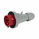 LEGRAND - Straight plug P17 IP66/67 380/415 V~ 32 A 3P+N+E 555439