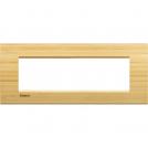 BTICINO - LNA4807LBA Рамка 7М Bamboo дърво правоъгълна Livinglight