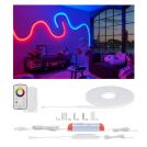 PAULMANN - 70967  MaxLED Flow LED Strip RGB basic set 5m ⚡43W ⚡270lm/m⚡120 LEDs/m ⚡RGB⚡75VA