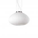 IDEAL LUX - Пендел 285184 PLISSE' SP1 D35 CROMO