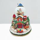 ACA LIGHTING - LED RGB DECOR MULTICOLOR VILLAGE+BLOWING WATERBALL+MUSIC 4.5V (ADAPT) / 3ΑΑ (BAT) 23Χ22Χ26.5CM X0319