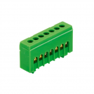MOREK - PE7H green 7x16mm² IP20 Earthing terminal  MAD1007G15