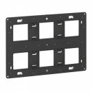 LEGRAND - 0 802 66 Support Mosaic - for 2 x 6, 2 x 8 or 2 x 3 x 2 modules