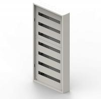LEGRAND - 3 372 07 XL³ S 160 surface-mounting 24-modules per row cabinet - RAL 9003 - 7 rows - 168 modules - 1190x595x135 mm