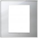 VIMAR - 22668.75 - Plate 8M mirror glass ice silver