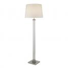 SEARCHLIGHT - Floor Lamp satin silver PEDESTAL EU5142BK Е27 60W