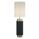 SEARCHLIGHT - Table Lamp dark green, brass FLASK EU59041AB 60W E27
