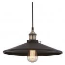 ACA LIGHTING - pendant luminaire KS1288P361BK 1XE27