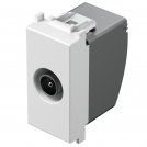 TEM - KM11MW Socket TV terminal 1db 1M, color White matt, Modul