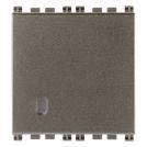 VIMAR - 19008.FX.2.M - 1P NO 10A 2M push button screwless Metal