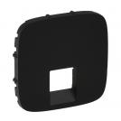 LEGRAND - 7 554 18 Cover plate Valena Allure - RJ 45/RJ 11 socket - black