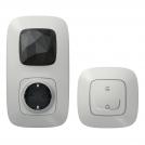 LEGRAND - Стартов пакет Smart Valena Allure Алуминий с Netatmo (Свързан контакт с Gateway + Master ключ безжичен) с рамки 752796