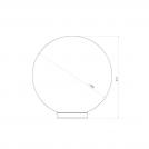 ATRA - Park lamp 8230 Ф400х415 E27 IP44 12W (1)