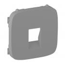 LEGRAND - 7 553 67 Cover plate Valena Allure - loudspeaker socket - alu.