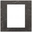 VIMAR - 22668.53 - Plate 8M marbl.stoneware black Marquina
