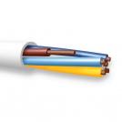 ELAN - Cable unshielded 6x0.22 white - 100 m - E050061
