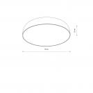 NOWODVORSKI - Плафон  8021 SATELLITE L BLACK • E27  10x25W only LED • IP20 (3)
