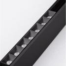 NOVA LUCE - Linear light for magnetic rail  9010168  BREDA MAGNETIC ⚡ LED 10W ⚡ DC48V ⚡ 976Lm ⚡ Ra >90 ⚡ 3000K ⚡ IP20 ✴ Black 
