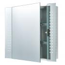 SAXBY - mirror luminaire REVELO shaver cabinet mirror IP44 4.8W SW daylight white LED 2X4.8W, K6500, 320LM