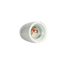 ACA LIGHTING - AC.44109B LAMPHOLDER WHITE E27 1/8 PORCELAIN HEAVY DUTY