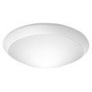 ULTRALUX - SPLE27W LED Плафониера, кръг, бяла рамка, Е27, IK08, IP65