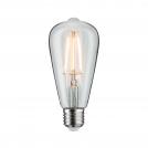 PAULMANN - LED Крушка  28703   Filament 230V LED bulb ST64 ⚡ E27 ⚡ 806lm ⚡7.5W ⚡ 2700K dimmable ✴ Прозрачен 