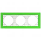 EFAPEL - TRIPLE FRAME GREEN/GREY 90930 TDG LOGUS 90 Animato