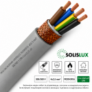 КАБЕЛ - Copper Shielded Cable 300/500V CPR Cca-s3,d1,a3, 4×2,5 mm², FR2OH2R16