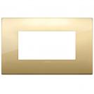 VIMAR - 19654.07 - Classic plate 4M metal gold