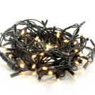 ACA LIGHTING - X081001314 100 LED RUBBER CABLE WARM WHITE STRING LIGHTS CONTECT. (MAX 20) 10CM DIST. 10M IP65, 1.5 LEAD CABLE
