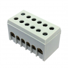 MOREK - A6H-2 grey 2p 6x16mm² IP20 phase terminal  MAD2006A15